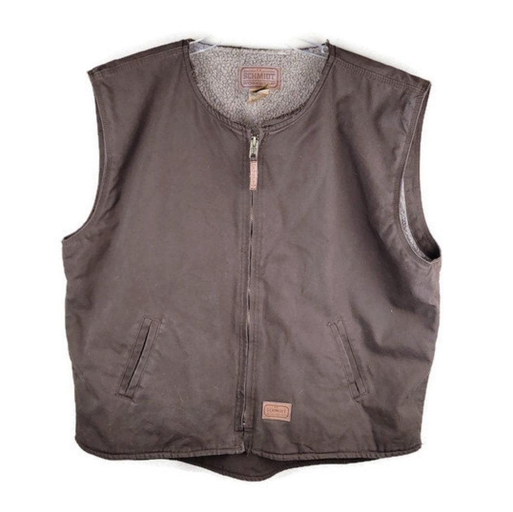 C.E. Schmidt Workwear Men's Brown Vest Size 2XLR